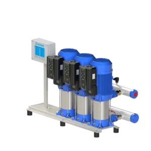 Frekans Kontrollü Düşey Milli Kademeli Hidroforlar